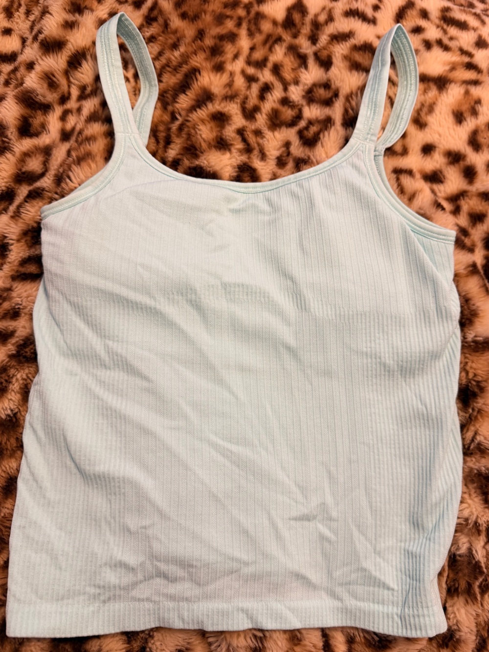 lululemon athletica Mint Ribbed Tank Top